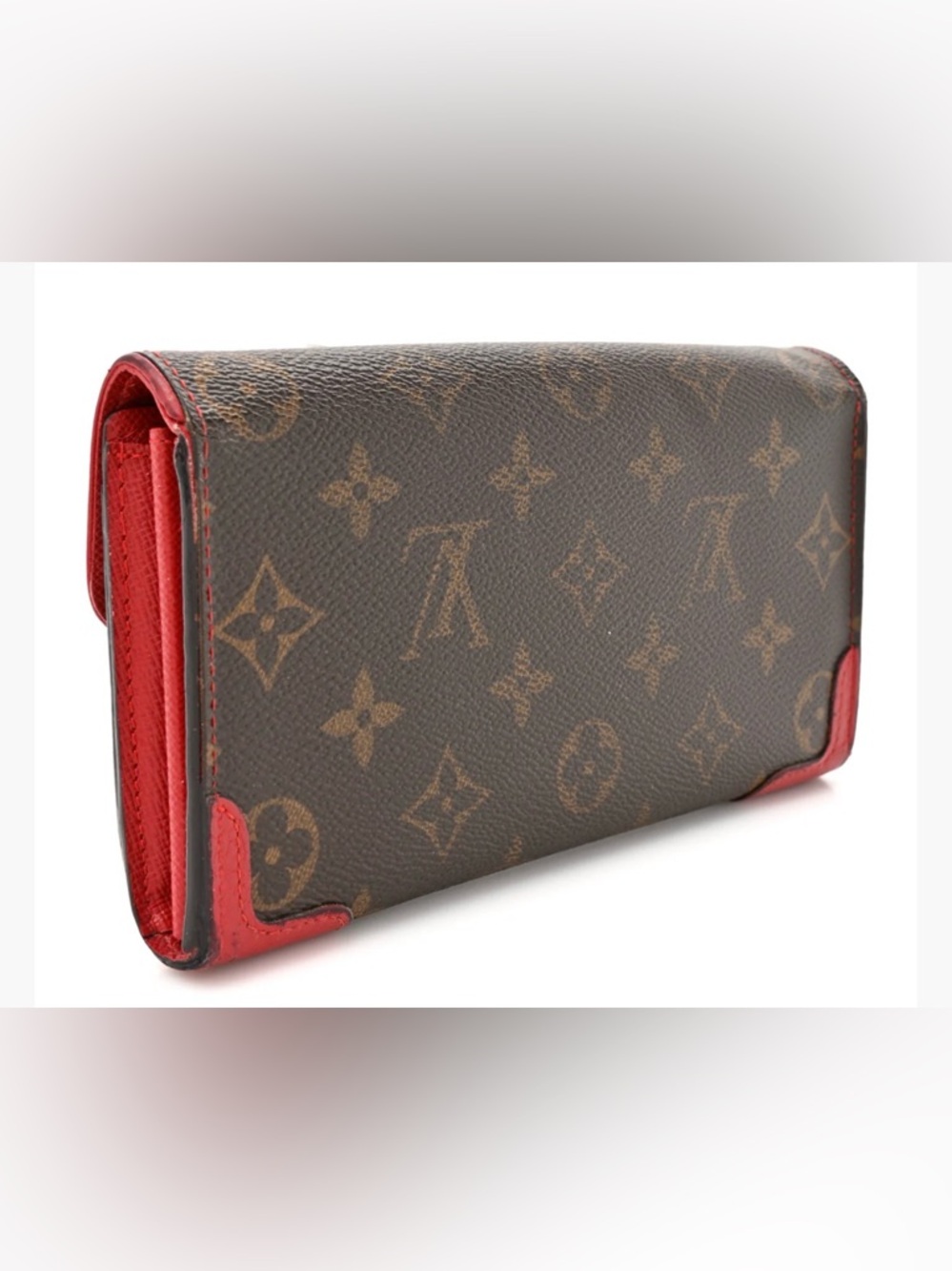 Monogram Sarah Retiro Wallet Cherry - Picture 2 of 11